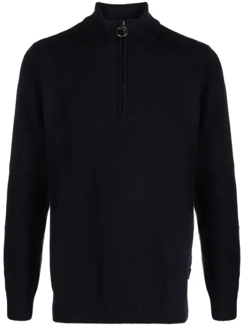Barbour half-zip sweater
