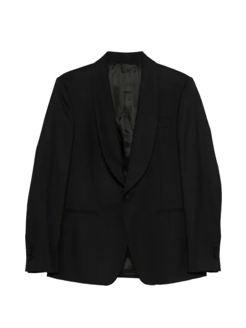 Lardini shawl-collar single-breasted jacket