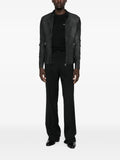 Giorgio Brato leather jacket with zip fastening