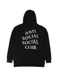Anti Social Social Club glitter-lettering hoodie