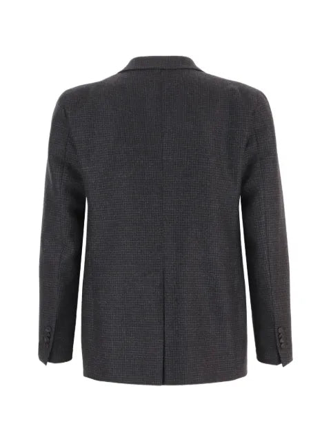 Tagliatore houndstooth wool blazer