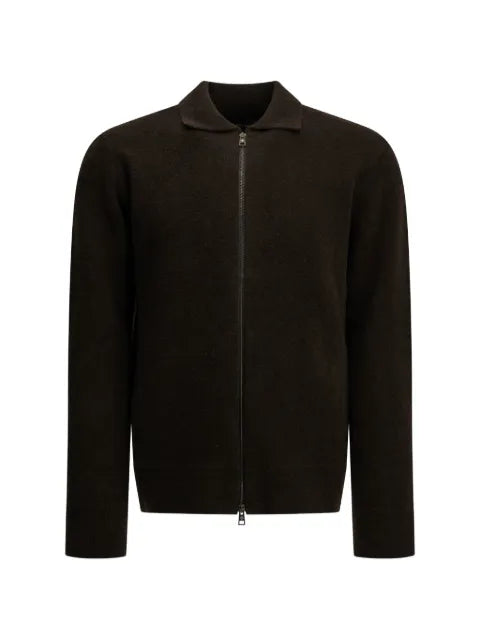 Tagliatore zip-up collared cardigan
