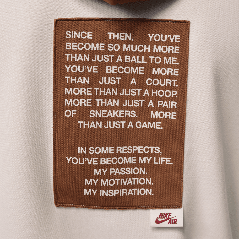 Air Jordan Brooklyn Oversized Fleece Pullover – Basketball “Legend of the Game”