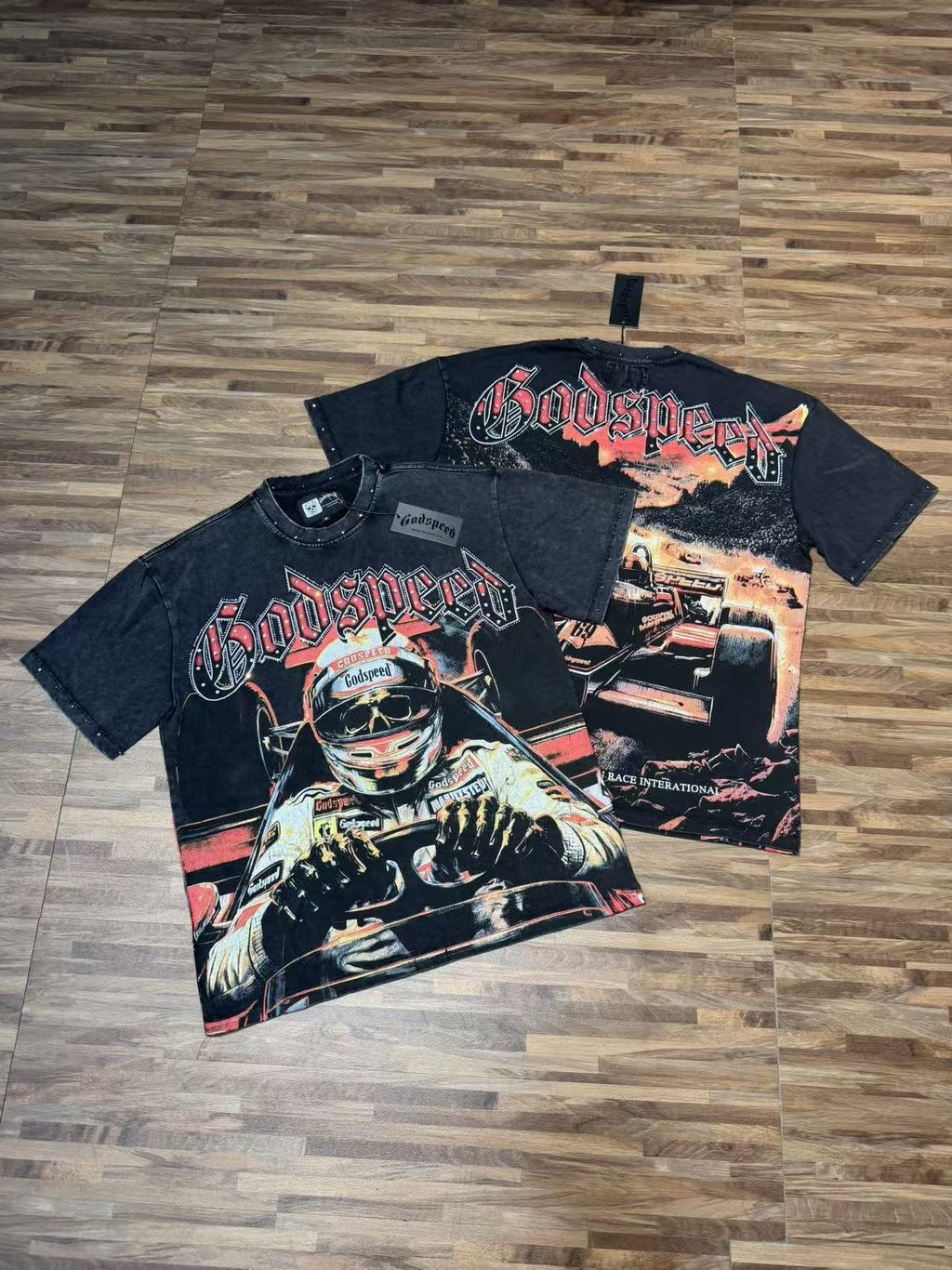 Godspeed 69 Raceway Short-Sleeve Graphic T-Shirt